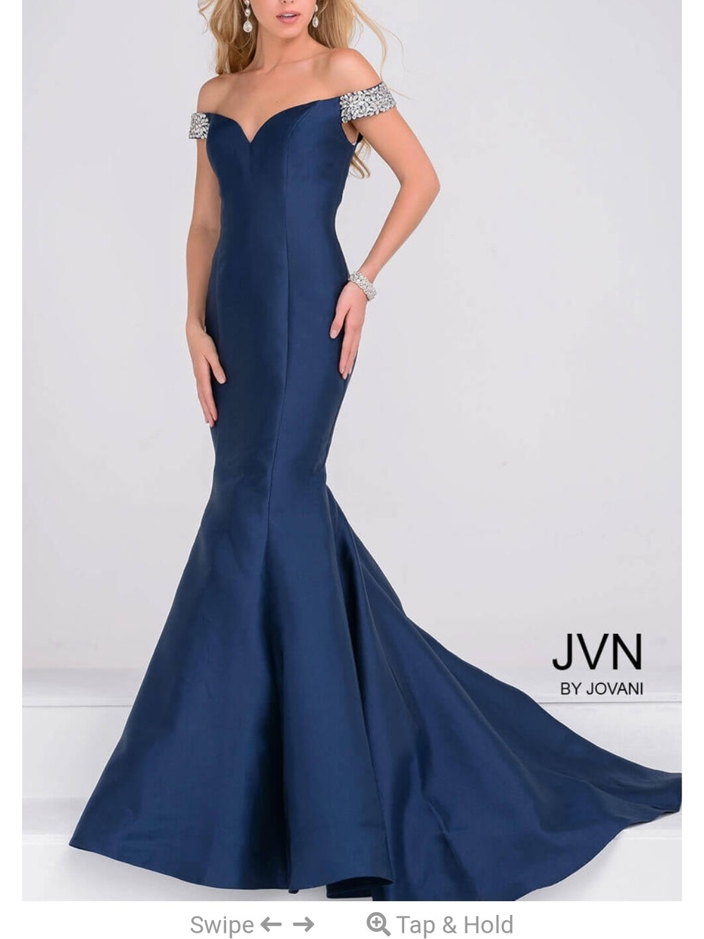 JVN by JOVANI Mermaid Evening Gown Sz 6/8